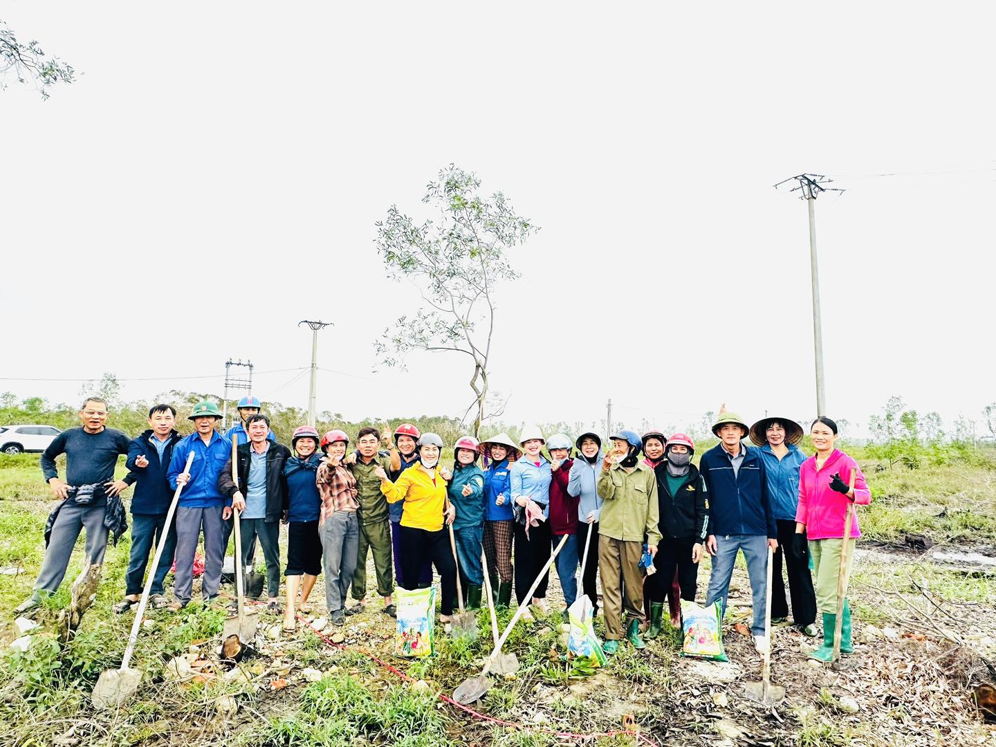 THẠCH LẠC PHỦ XANH 9.000 CÂY XANH, HỒI SINH VÙNG CÁT VEN BIỂN