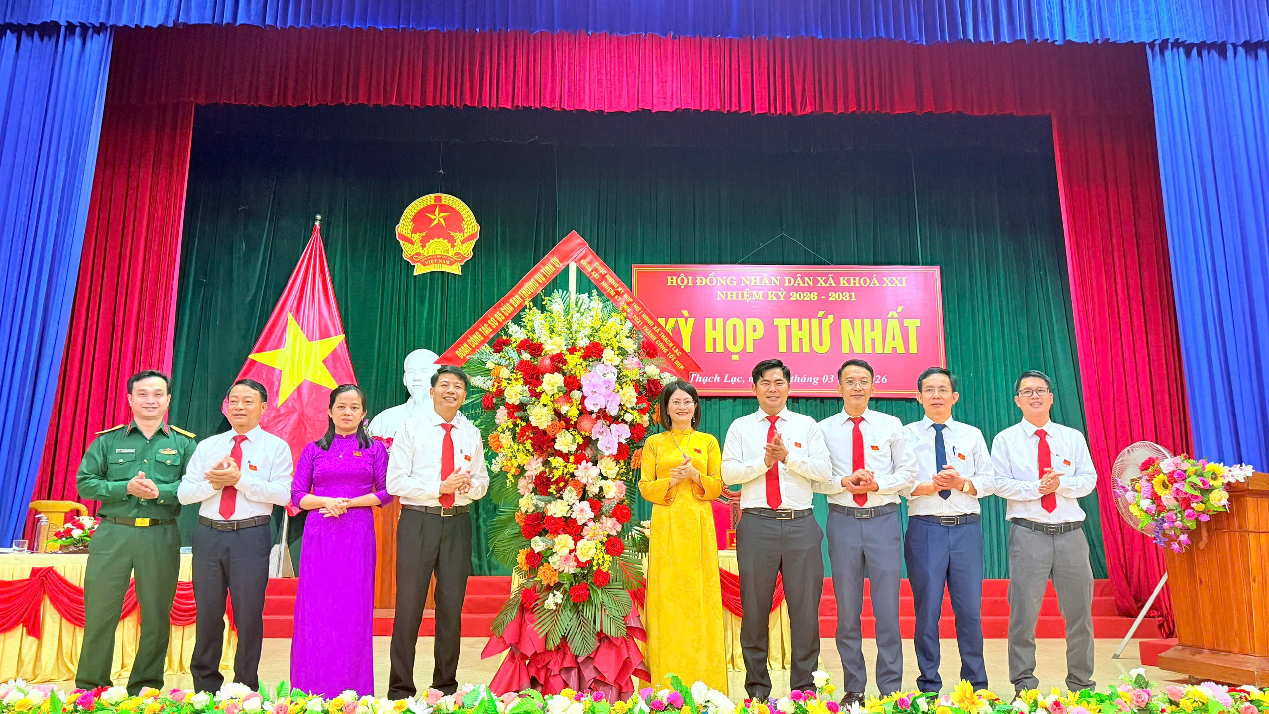  XÃ THẠCH LẠC KIỆN TOÀN BỘ MÁY, SẴN SÀNG CHO NHIỆM KỲ MỚI