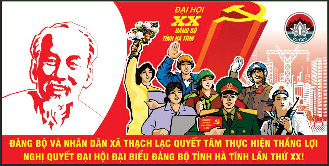 XÃ THẠCH LẠC TỔ CHỨC CÁC HOẠT ĐỘNG CHÀO MỪNG ĐẠI HỘI ĐẠI BIỂU ĐẢNG BỘ TỈNH LẦN THỨ XX