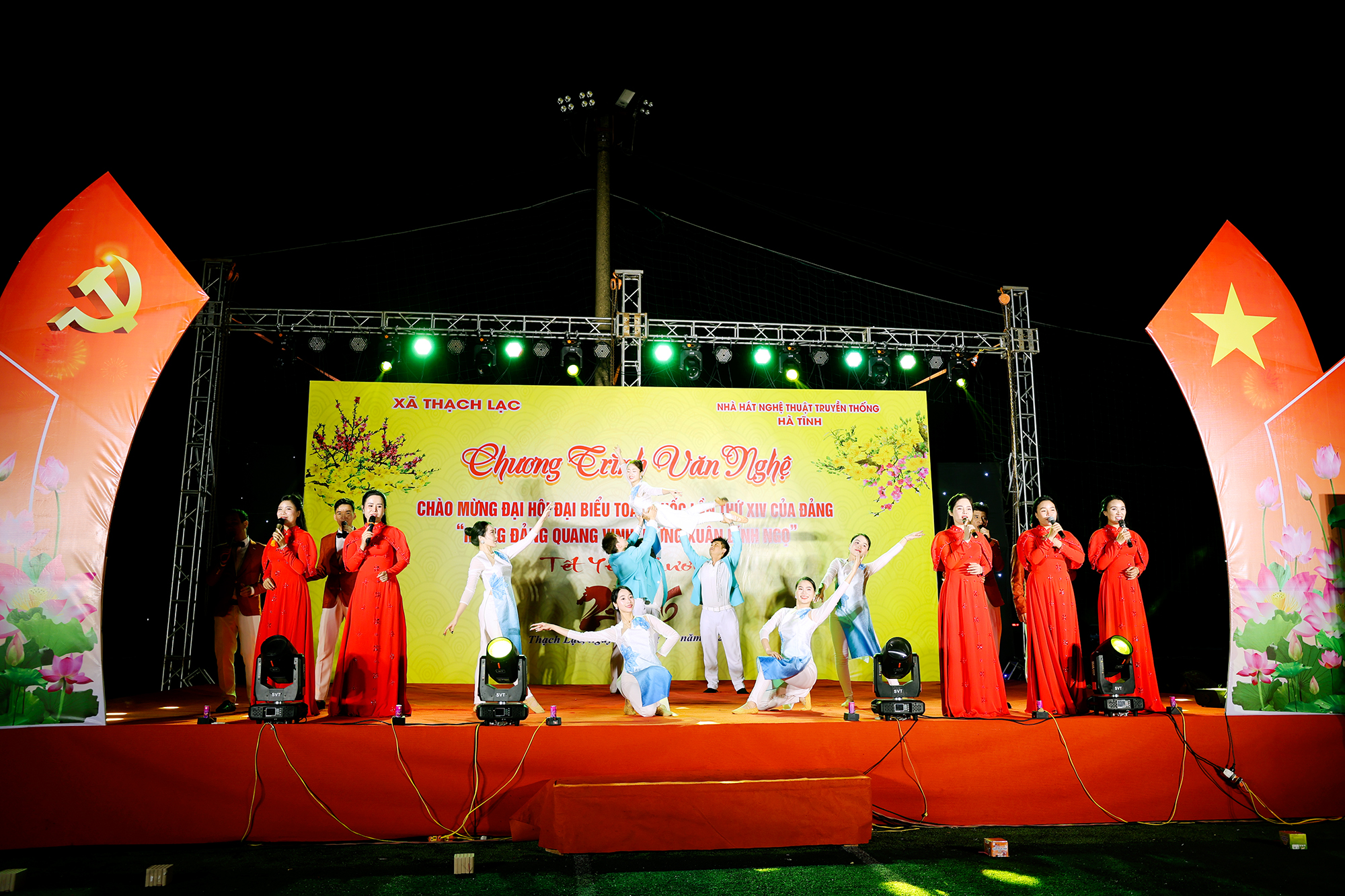 SÔI NỔI CHƯƠNG TRÌNH VĂN NGHỆ “MỪNG ĐẢNG QUANG VINH – MỪNG XUÂN BÍNH NGỌ”