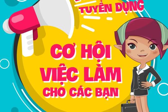Thông báo tuyển dụng lao động tháng 6 năm 2026.