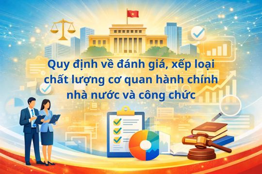 Công thức tính điểm đánh giá, xếp loại công chức theo quy định mới của Chính phủ 