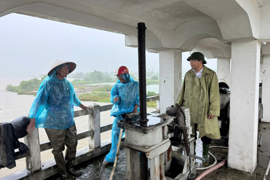 Chủ động kiểm tra, ứng phó với mưa lớn trên địa bàn xã Thạch Lạc