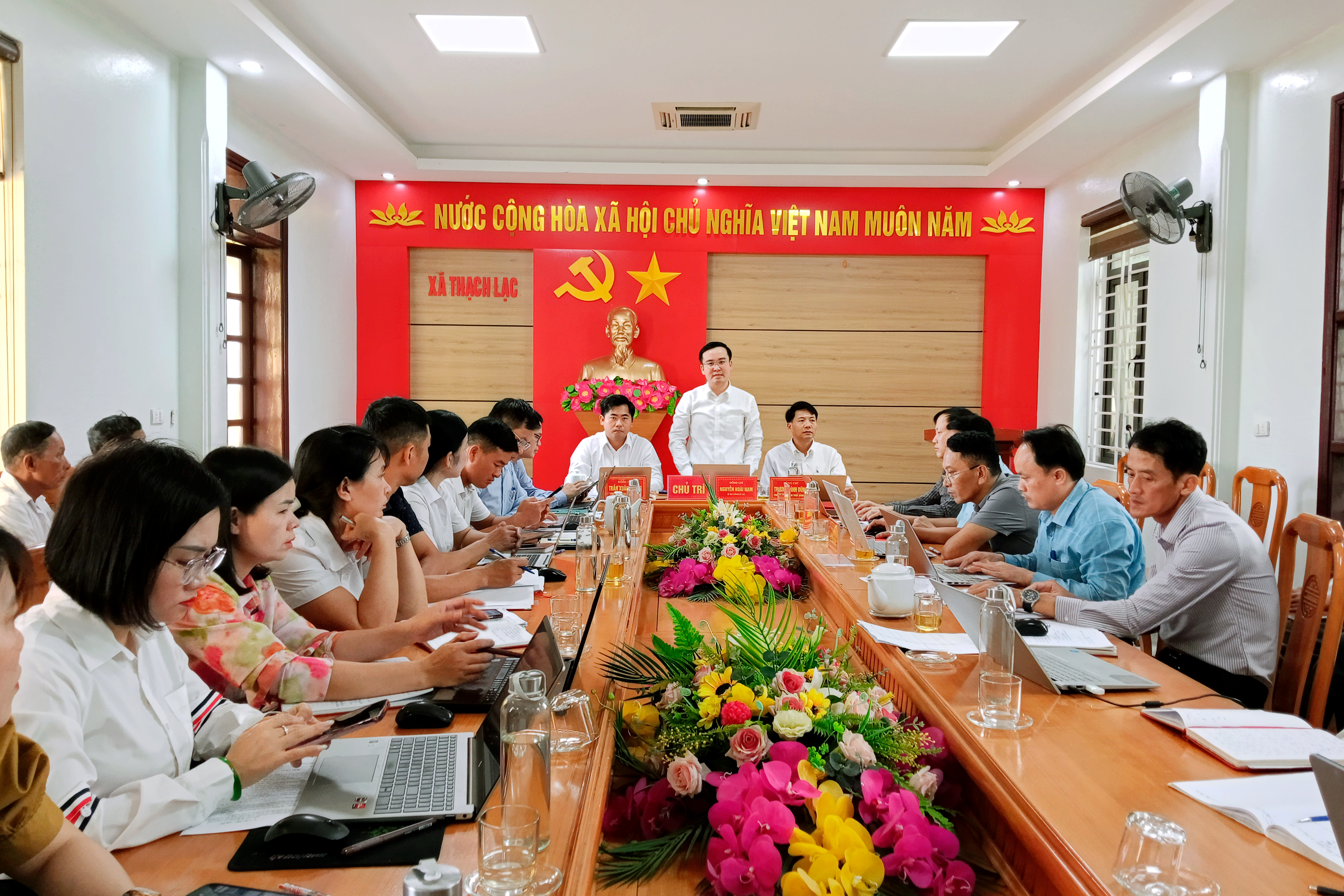 Thạch Lạc: Tập trung hoàn thành các nhiệm vụ trọng tâm những tháng cuối năm 2026