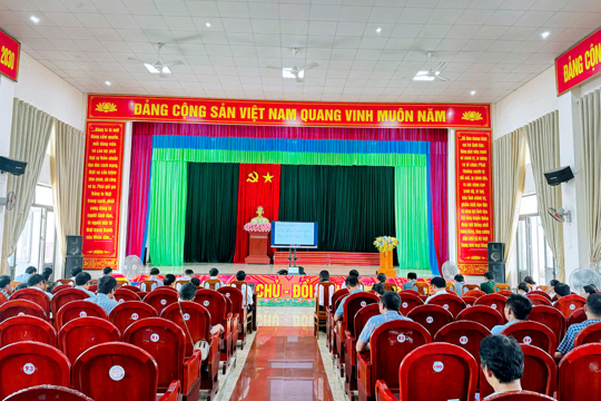 Xã Thạch Lạc nghiêm túc học tập, quán triệt và triển khai các nghị quyết của Trung ương và tỉnh 