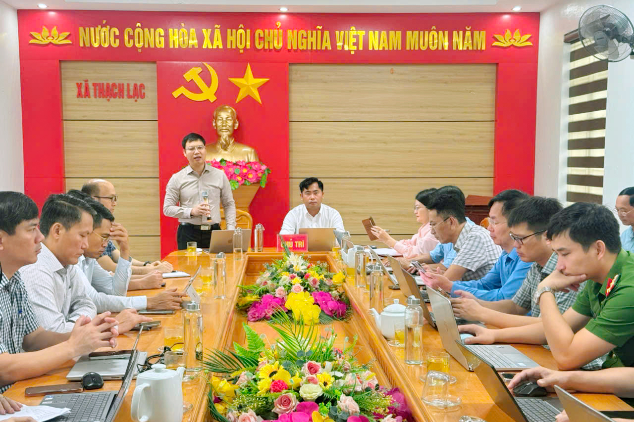 Thạch Lạc triển khai nhiệm vụ khoa học, công nghệ và đổi mới sáng tạo gắn với xây dựng xã thông minh