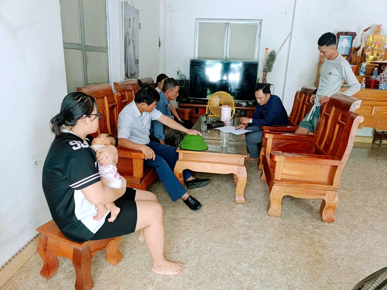Xã Thạch Lạc triển khai rà soát hộ nghèo, hộ cận nghèo năm 2026