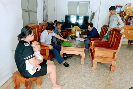 Xã Thạch Lạc triển khai rà soát hộ nghèo, hộ cận nghèo năm 2026 