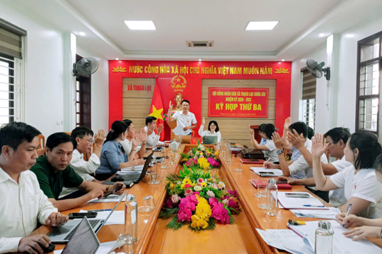 HĐND xã Thạch Lạc khóa XXI, nhiệm kỳ 2026 – 2031 tổ chức Kỳ họp thứ Ba (Kỳ họp chuyên đề) 