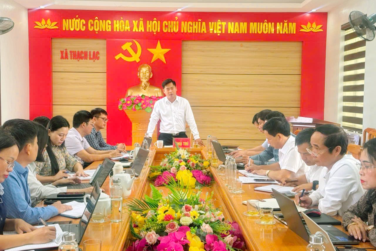 Thạch Lạc tháo gỡ khó khăn, triển khai nhiệm vụ năm học 2026–2027
