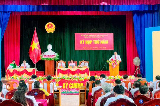 HĐND xã Thạch Lạc khóa XXI Thông qua nhiều Nghị quyết quan trong tại kỳ họp thứ năm 