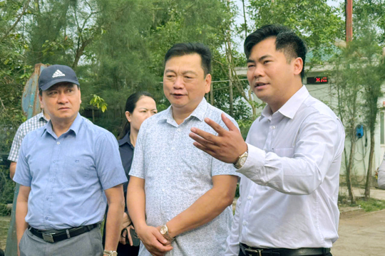 KHẢO SÁT NHÀ MÁY XỬ LÝ RÁC THẢI TRÊN ĐỊA BÀN THẠCH LẠC
