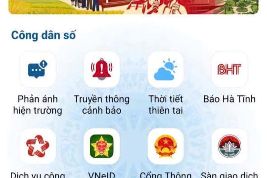 Tuyên truyền cài đặt ứng dụng công dân số i-HaTinh 
