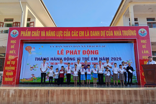 Quan tâm, chăm lo trẻ em – trách nhiệm của toàn xã hội